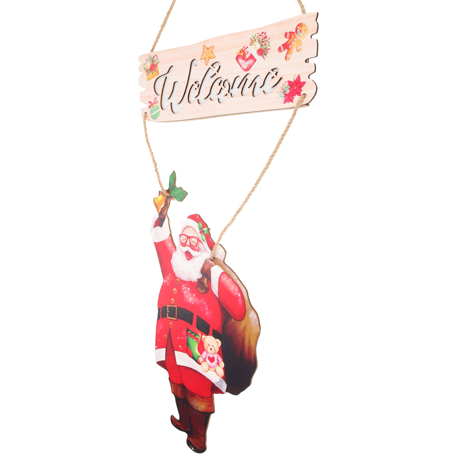 Christmas Wooden Sign Decor Ornaments 2023 Novelties Advent Calendar