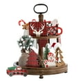 thumbnail image 1 of Christmas Wooden Signs Table Decoration Tiered Tray Decor Items, 1 of 1