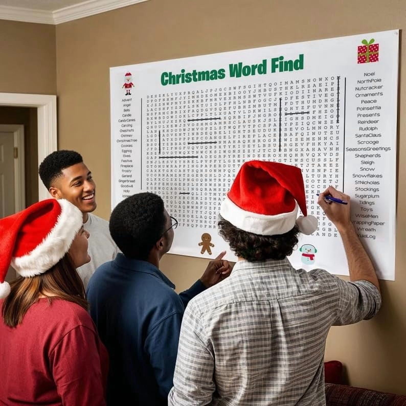 Christmas Word Search Poster Giant 31.5