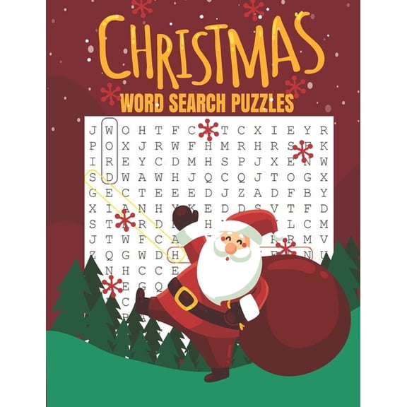 Christmas Word Search Puzzle Book: The Great Christmas Word Search Christmas Puzzles for Everyone Large Print Word Searc, (Paperback)