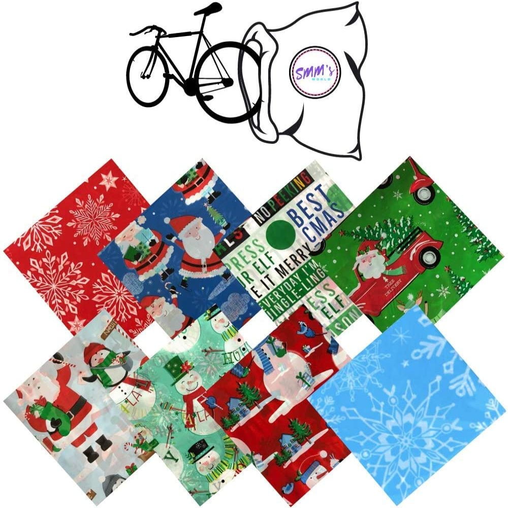 Christmas Wrapping Bags 2 Pack/Giant Gift Bag 60 x 72 in/Bike Gift Bag