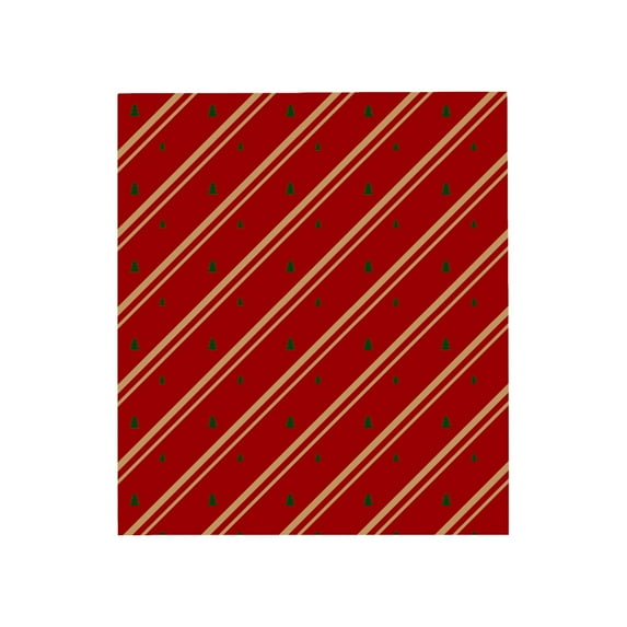 Christmas Wrapping Paper, Large Single Sheets for Gift Boxes with Holiday Patterns like Trees Snowflakes Deer(B)