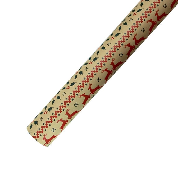 Christmas Wrapping Paper - Mini Roll - Snowflake/Tree/Decorative Ball for Holiday Gift Wrap,Arts Crafts - 20 x28 inches