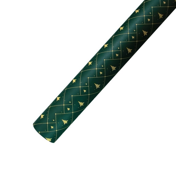 Christmas Wrapping Paper - Mini Roll - Snowflake/Tree/Decorative Ball for Holiday Gift Wrap,Arts Crafts - 20 x28 inches