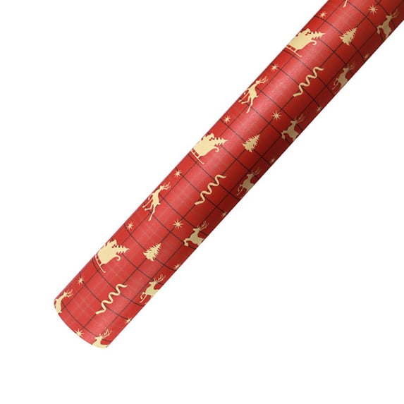 Christmas Wrapping Paper - Mini Roll - Snowflake/Tree/Decorative Ball for Holiday Gift Wrap,Arts Crafts - 20 x28 inches