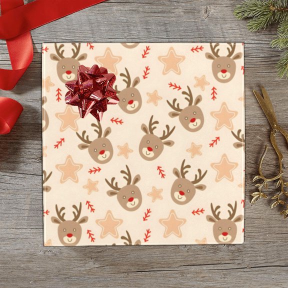 Christmas Wrapping Paper | Premium Holiday Gift Wrap | Leader 58" x 23" (1–5 Rolls) - 4 Rolls