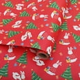 thumbnail image 1 of Christmas Wrapping Paper Roll 5 Meters Christmas Wrapping Paper for Xmas Holiday Decoration, Party Celebration (Red), 1 of 8