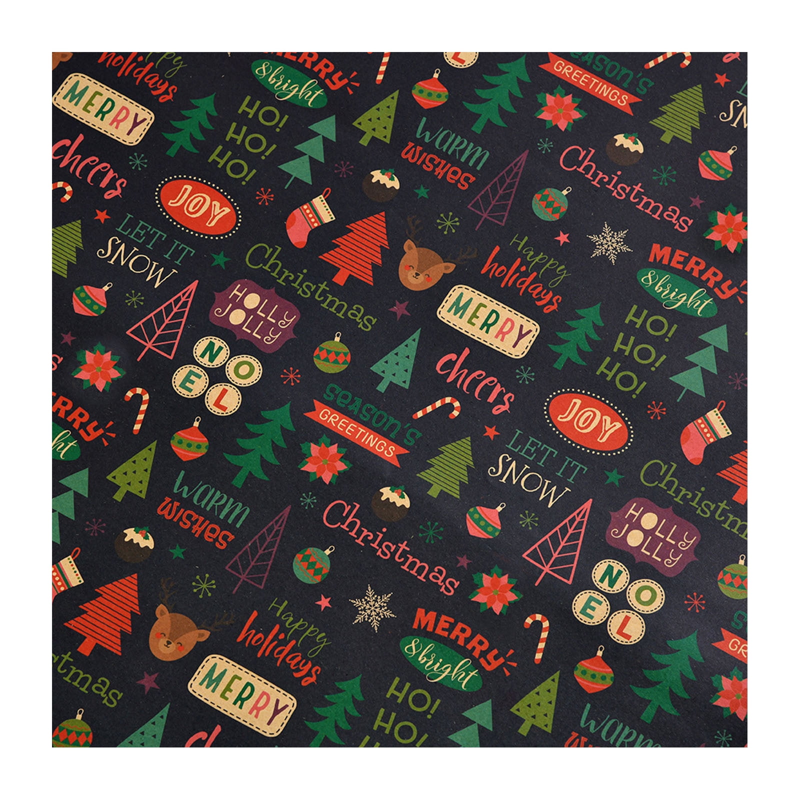 Christmas Wrapping Paper Roll Leaf Wrapping Paper Christmas Cow