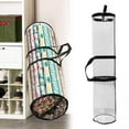 thumbnail image 1 of Christmas Wrapping Paper Storage Bag Wrapping Paper Storage Containers Clear Wrapping Paper Roll Wrap Organizer For Xmas Accessories Plastic, Black One Size, 1 of 8