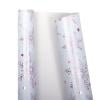 Christmas Wrapping Paper, Thick Gift Roll, Large Size Sheet, Provides Tear Resistant Wrap and Elegant Sheen Finish for holiday gifts, anniversary presents, and stacked boxes.