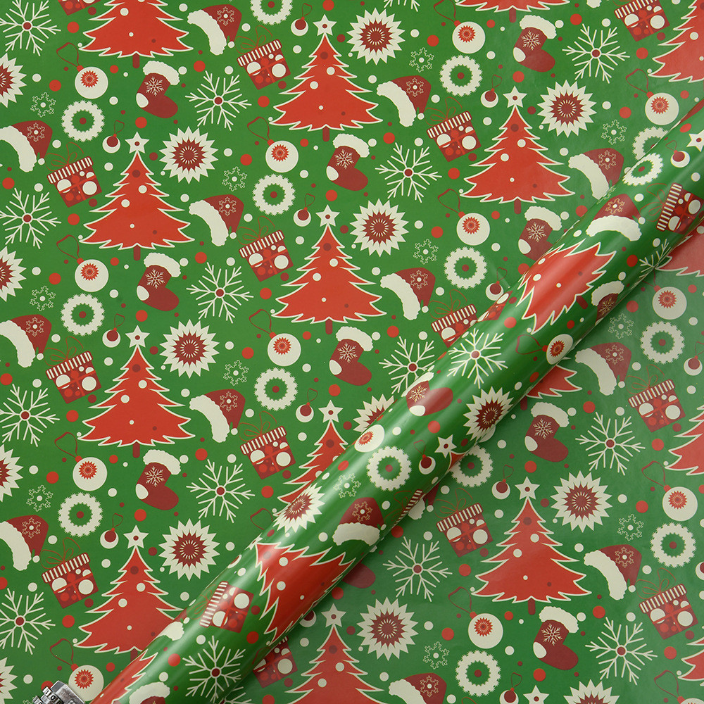 Christmas Wrapping Paper,Wrapping Paper Christmas,Christmas Wrapping Paper Jumbo Rolls,10PC Lovely Delicate Christmas Wrapping Paper -27.6x19.6 Inches-Army Green