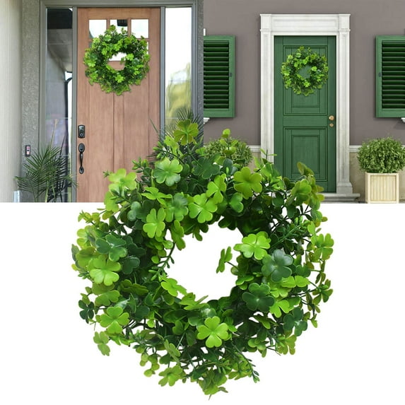 Christmas Wreath,Artificial Garland Round Garland Hanging Garland Window Front Door Holiday Celebration Decoration Home Decoration St. Day