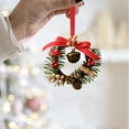thumbnail image 1 of Christmas Wreath Bells Window Porch Hanging Christmas Tree Home Decor Christmas Decorations Gifts, 1 of 6