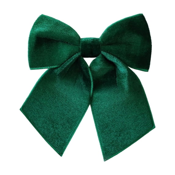 Christmas Wreath Bow, Pre-Tied Holiday Ribbon Bow for Front Door, Christmas Tree Topper, Garland and Outdoor Home Decor