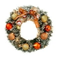 thumbnail image 1 of Christmas Wreath Clearance! Grrvtrz Christmas LED Lights Decorative Wreaths Glowing Wreaths Artificial Christmas Wreaths Door and Window Hanging Decoration Christmas Scene Decoration Props, 1 of 6