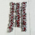 thumbnail image 1 of Christmas Wreath Door Decoration,Colorful Wreath with Big Flocking Bow,Snowball,Red Bberry Clusters,Pine Cone and Rribbons,Christmas Rattan Swag Wreath for Xmas Festival Indoor Outdoor Decor, 1 of 3