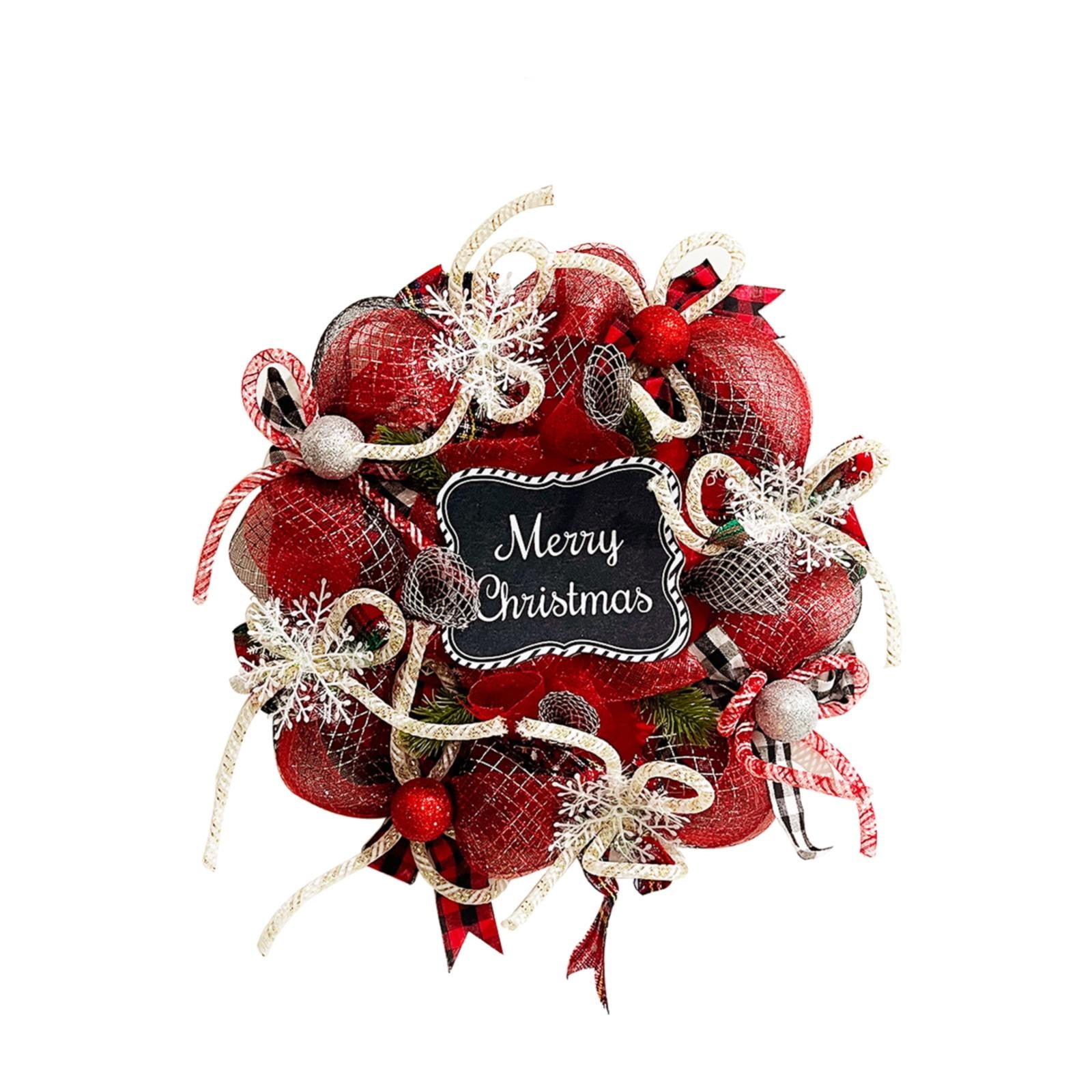 Christmas Wreath Door Hanging Christmas Decorations Door Hanging 17.71