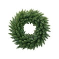 thumbnail image 1 of Christmas Wreath Green PVC Wreath 30cm Diameter Holiday Decoration Durable Realistic Lifelike Design Easy to Hang Lightweight Flexible Branches Festive Indoor Outdoor Decor, 1 of 8