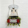 Christmas Wreath Lovely Not Easy To Break High Quality Fabric Soft And