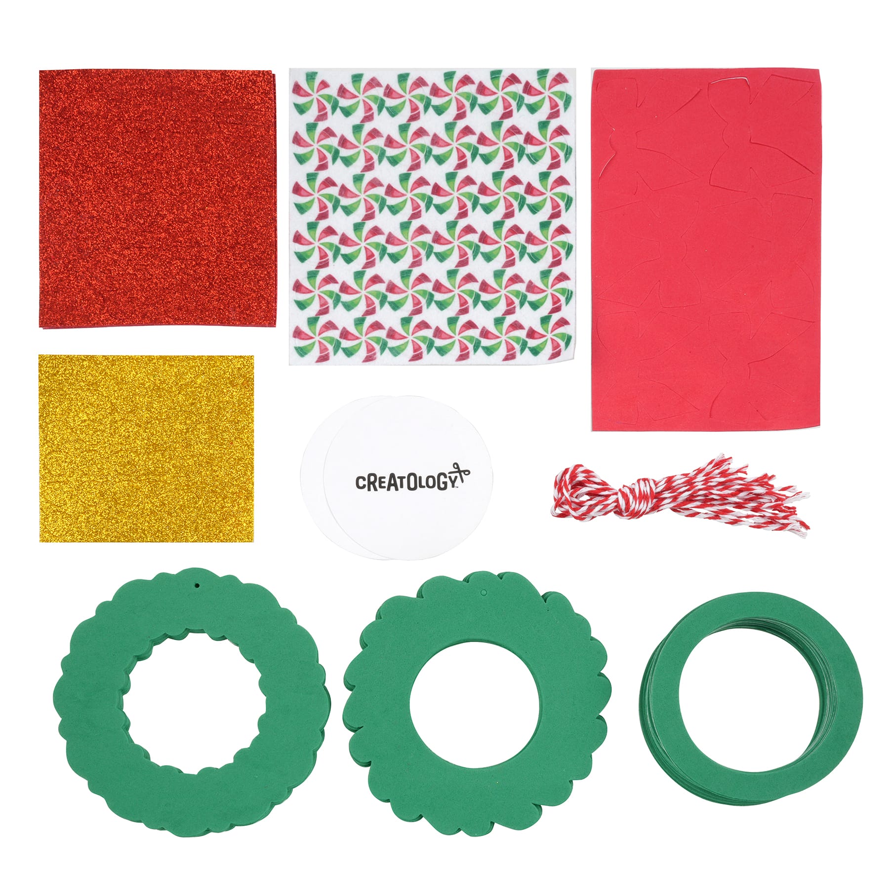 Christmas Wreath Ornament Frame Craft Kit by Creatology™Christmas