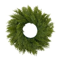 Christmas Wreath Simulated Wreath Door Window Wall Decoration Holiday Ornament Festive Decor Xmas Wreath Indoor Outdoor