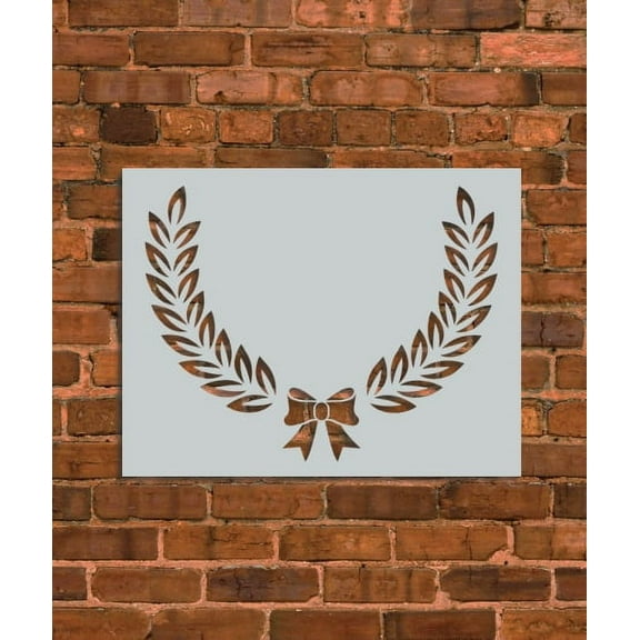 Christmas Wreath Stencil