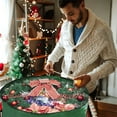 thumbnail image 1 of Christmas Wreath Storage Bag - Garland Holiday Container With Clear Window - Tear Proof Fabric, 1 of 6