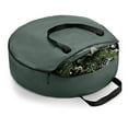 thumbnail image 1 of Taicans Christmas Wreath Storage Container - 30 Inch,Waterproof Wreath Box - Dual Zippers,Christmas Holiday Garland Organizer Tear-Resistant Protective Bulk Pack, 1 of 3