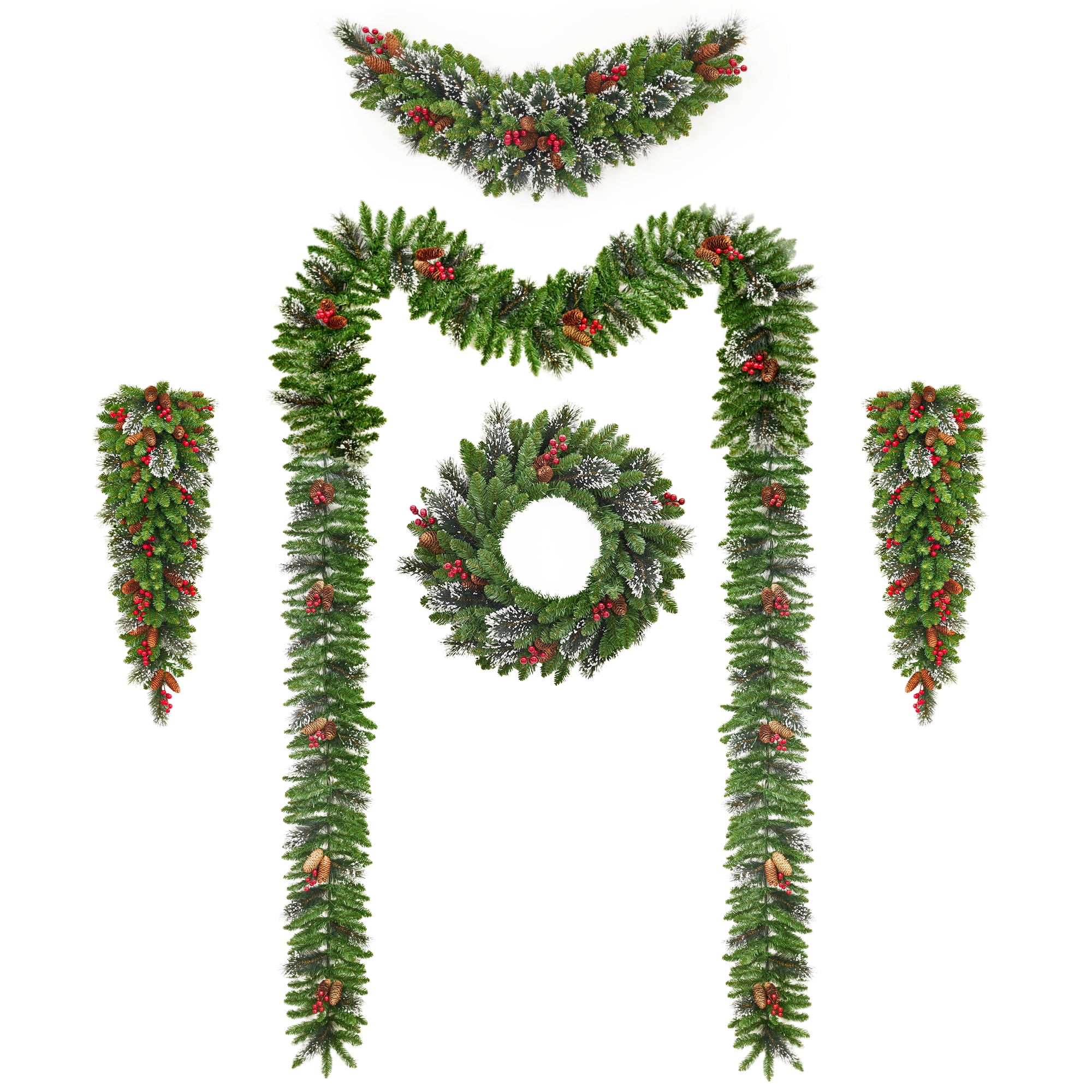 Wreath And Garland Set