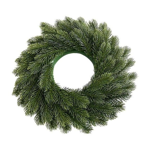 Christmas Wreath for Front Door, Window, Fireplace Decor, Holiday Home Decoration, 1 Pack Festive Indoor Outdoor Hanging Wreath, Christmas Decor