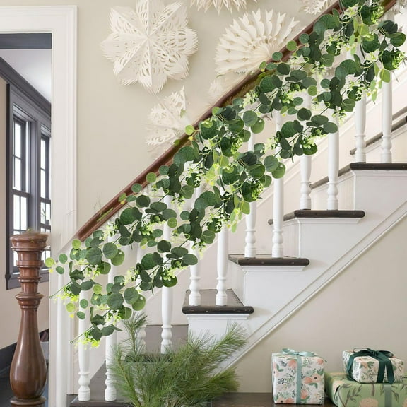 Christmas Wreaths, Christmas Decor, Artificial Christmas Wreath for Front Door Indoor Outdoor, Rattan Berry Vines Holiday Decor for Home Garden Door