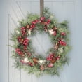 thumbnail image 1 of Christmas Wreaths for Front Door,20Inch Garland Door Hanging Festive Window Party Simulation Wall Hanging Garland Decoration, 1 of 8