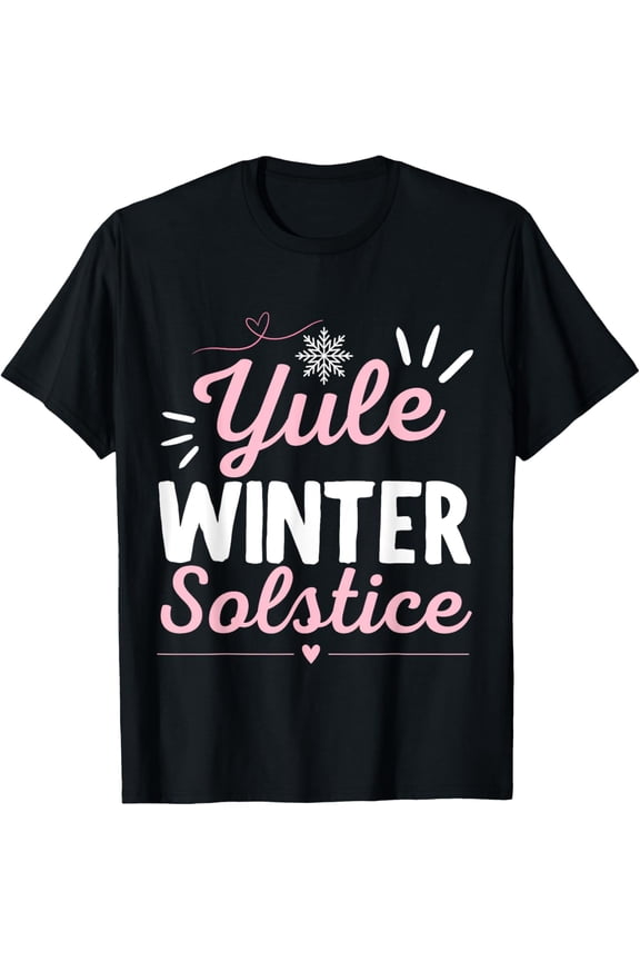 Christmas Xmas Merry Yule And Happy Winter Solstice T-Shirtmen and women can wear, black, white, gifts.S,M,L,XL,2XL,3XL,382XL