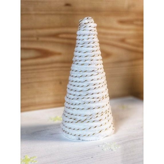 Christmas Yarn Tree Christmas Table Decoration Boho Style Christmas Tree Decoration, Suitable For Holiday Table Centerpiece Or Fireplace Decoration