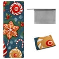 thumbnail image 1 of Christmas Yoga Mat Towel with Storage Bag, 72.8"x26.8" - Suitable for Yoga, Pilates, Fitness, Gym Towel, Gym Towels, and Yoga Blanket, 1 of 6
