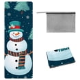 thumbnail image 1 of Christmas Yoga Mat Towel with Storage Bag, 72.8"x26.8", Suitable for Yoga, Pilates, Fitness, etc. - Gym Towels, Yoga Blankets Included, 1 of 6