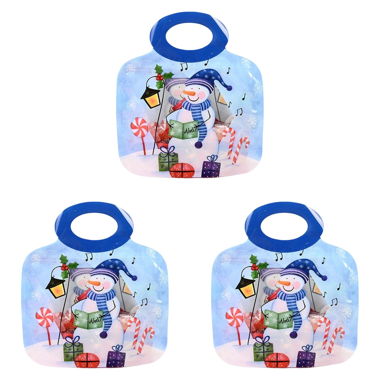 Christmas Zip Lock Bags,Christmas Zip Lock Bag with Handle,Stand Up ...