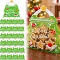 Christmas Ziplock Bags, Resealable PET Cookie Bags, Christmas Tree Zip ...