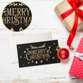 thumbnail image 1 of Christmas antlers black - Christmas convex greeting card Christmas old man snowman deer three-dimensional Christmas holiday greeting card, 1 of 3