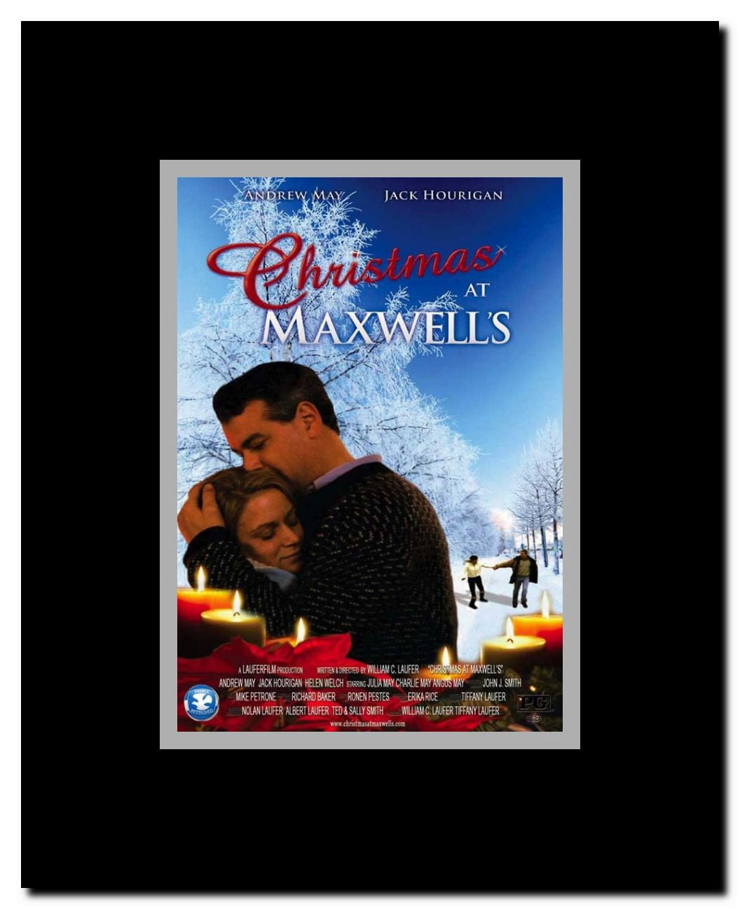 Christmas at Maxwells Framed Movie Poster