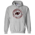 thumbnail image 1 of Christmas at the Cabin Hoodie Sweatshirt Unisex Small Grey, 1 of 5