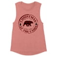 thumbnail image 1 of Christmas at the Cabin Women's Muscle Tank X-Large Desert Pink, 1 of 5