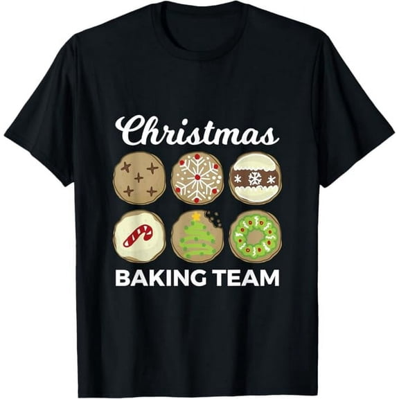 Christmas baking team hilarious graphic design xmas spirit T-Shirt