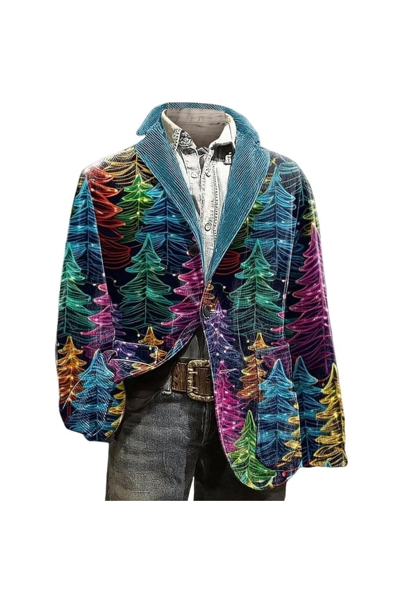 Christmas blazer for men Arrival Jacket Modern Business With Notch Lapel For Christmas Holiday Parties And Formal Events