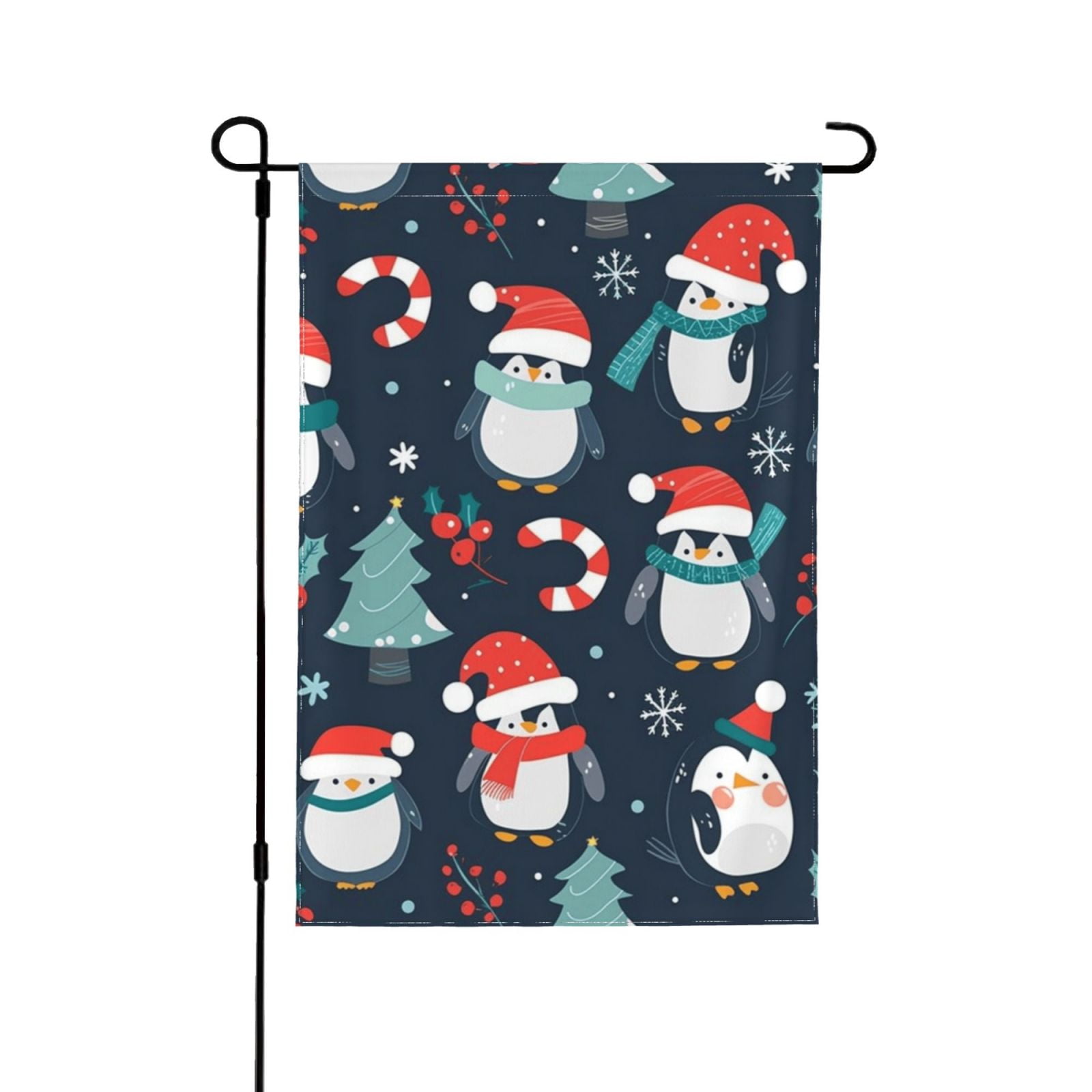 Christmas cartoon Spring and Garden Garden Vertical Double sided