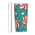 Christmas cartoon printing 20 oz stainless steel insulated cup with