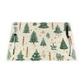 Christmas cartoon printing Dining mat, washable, heatresistant, indoor