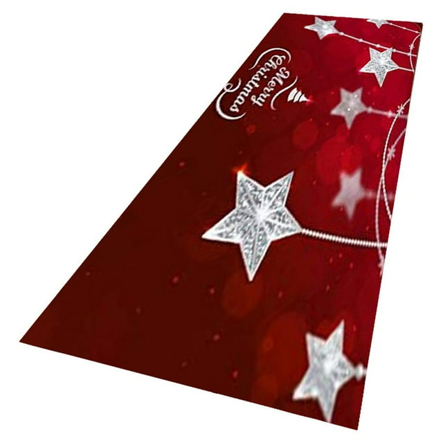 Christmas clearance Christmas Carpet Kitchen Doorway Bathroom Floor