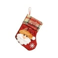 Christmas clearance Christmas Stocking Linen Christmas Stocking Trumpet