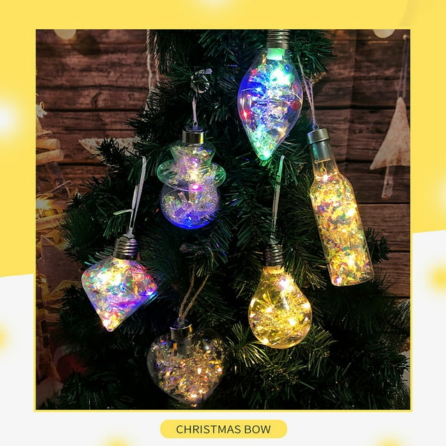 Christmas clearance Christmas Tree Lights Multiple shapes Drifting